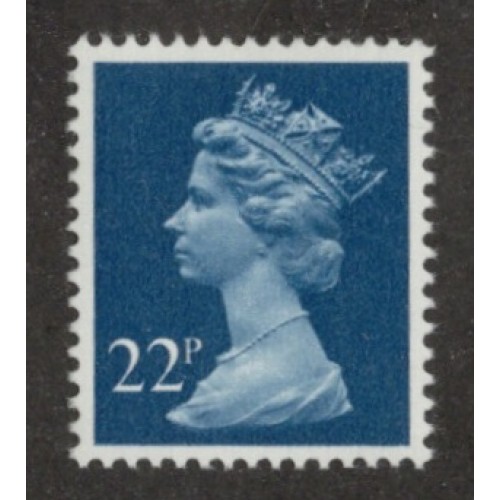 GB Machin SG X962 | TCM NE143e 22p Blue PCP2 (1980) Phosphor Omitted U/M