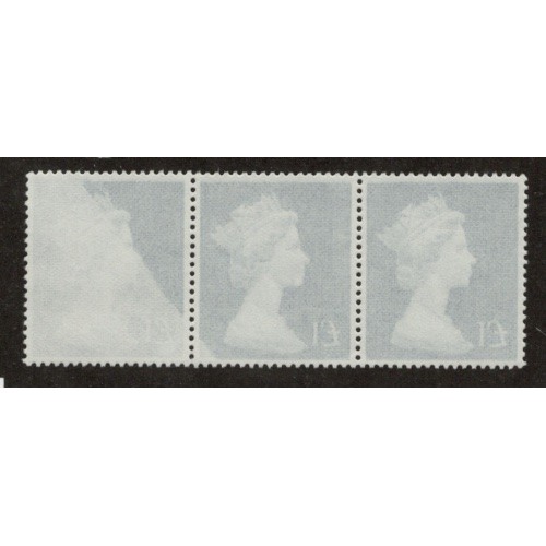 GB Machin SG 831b £1 Black Major Offset U/M