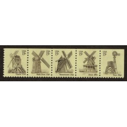 United States 1742b Strip MNH