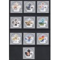 Canada 2999a-j Singles from Pane VF MNH