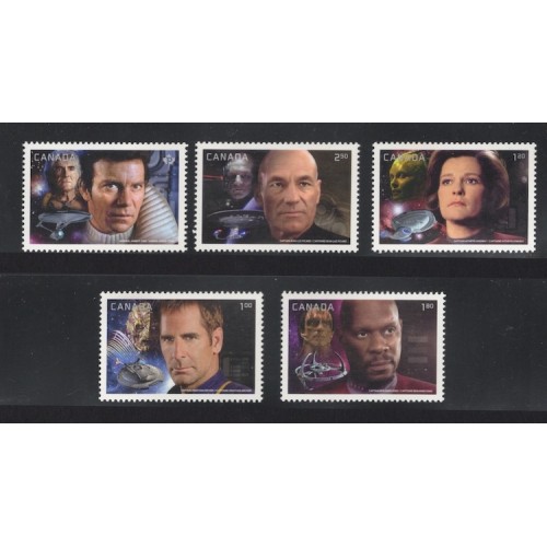 Canada 2983a-e Singles from Pane VF MNH