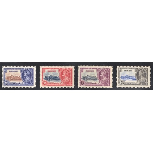 Barbados 186-9 MH