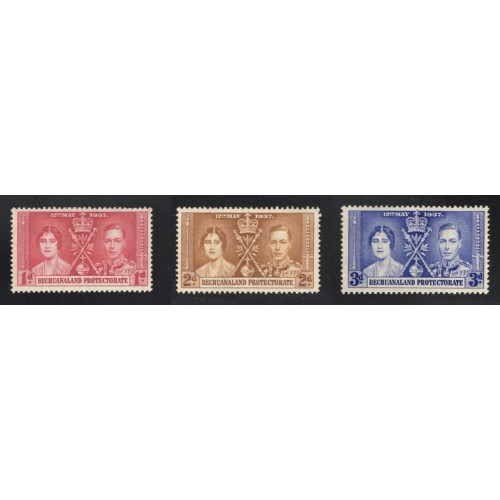 Bechuanaland Protectorate 121-3 MNH