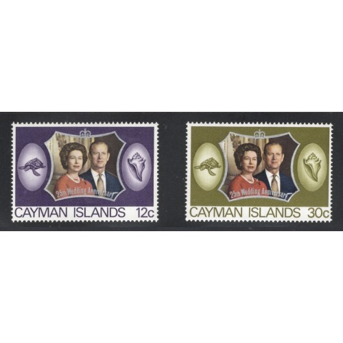 Cayman Islands 304-5 MNH