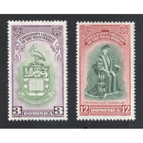 Dominica 120-1 MNH