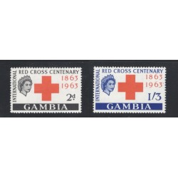 Gambia 173-4 MNH