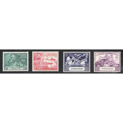 Gibralter 123-6 MNH