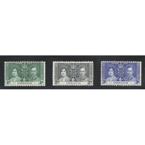 Gibralter 104-6 MNH