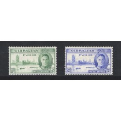 Gibralter 119-20 MNH