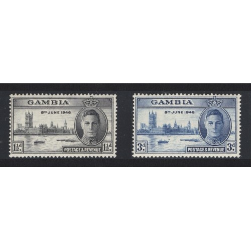 Gambia 144-5 MNH