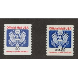 United States O135-6 Set MNH