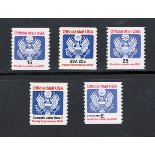 United States O138A-41 Set MNH