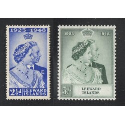 Leeward Islands 118-9 MNH