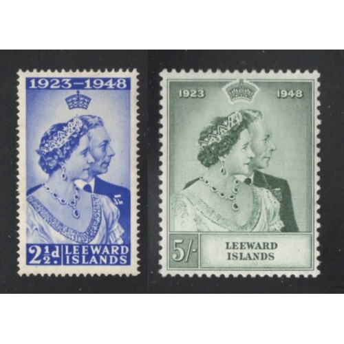 Leeward Islands 118-9 MNH