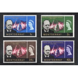 Montserrat 178-81 MNH