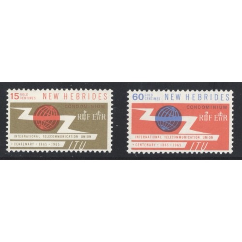 New Hebrides, British 108-9 MNH