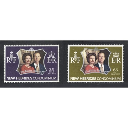 New Hebrides, British 169-70 MH