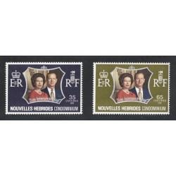 New Hebrides, French 188-9 MNH