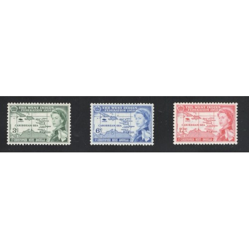 St. Kitts-Nevis 136-8 MH