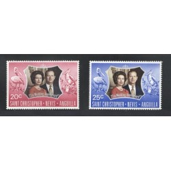 St. Kitts-Nevis 257-8 MNH