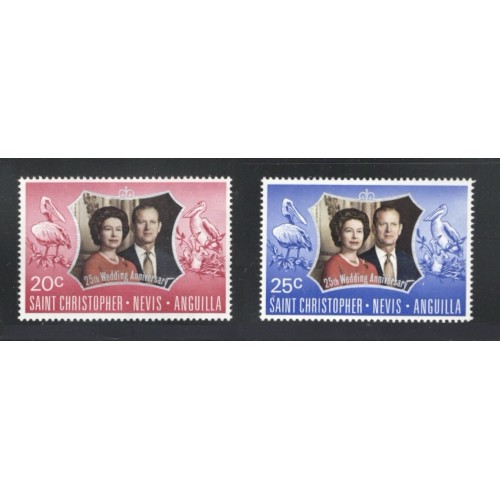 St. Kitts-Nevis 257-8 MNH