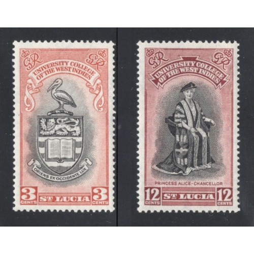 St. Lucia 149-50 MNH