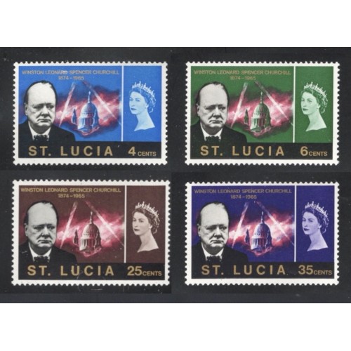 St. Lucia 201-4 MNH