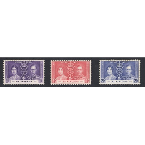 St. Vincent 138-40 MNH