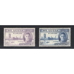 St. Lucia 127-8 MNH