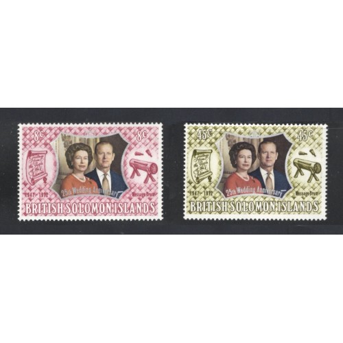 British Solomon Islands 248-9 MNH