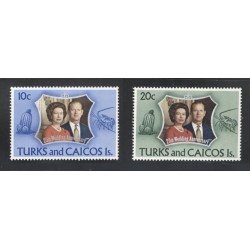 Turks & Caicos Islands 257-8 MNH