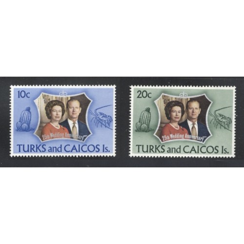 Turks & Caicos Islands 257-8 MNH
