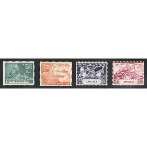 Zanzibar 226-9 MNH