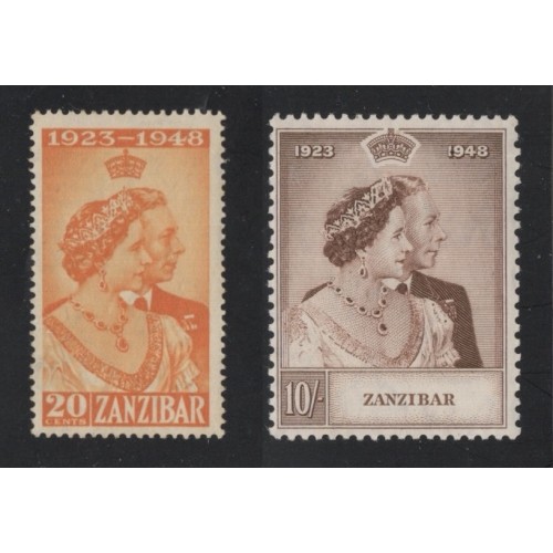 Zanzibar 224-5 MNH