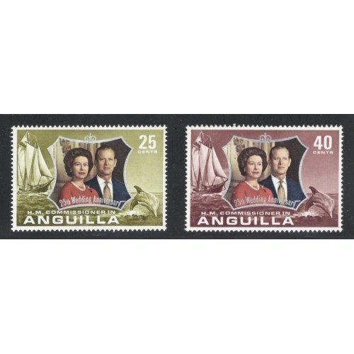 Anguilla 161-2 MNH