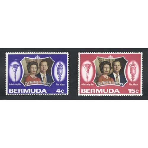 Bermuda 296-7 MNH