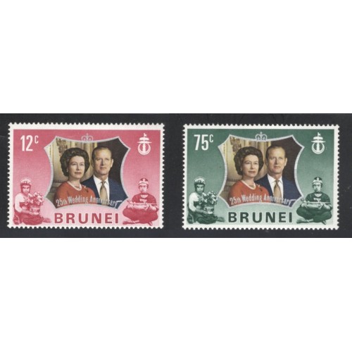 Brunei 186-7 MNH