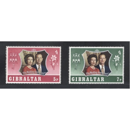 Gibralter 292-3 MNH