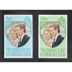 Gibralter 305-6 MNH