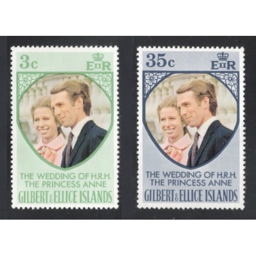 Gilbert & Ellice Islands 216-7 MNH