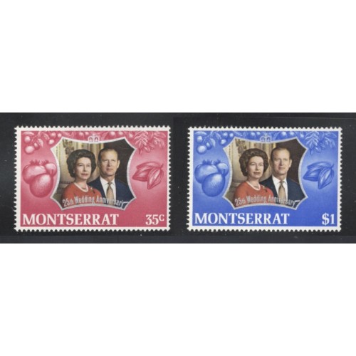 Montserrat 286-7 MNH