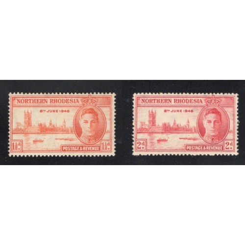 Northern Rhodesia 46-7 MNH