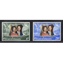 Pitcairn Islands 127-8 MNH