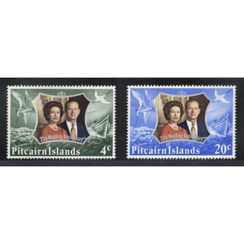 Pitcairn Islands 127-8 MNH