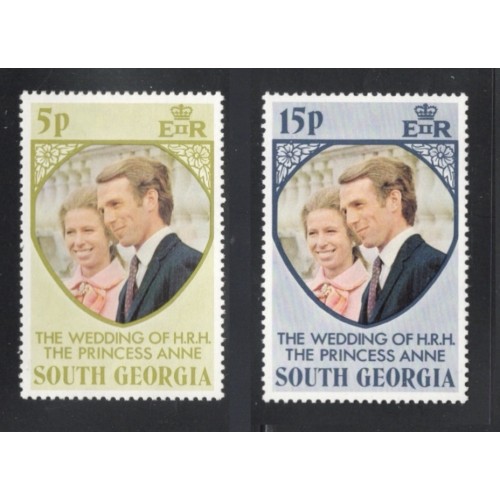 South Georgia 37-8 MNH