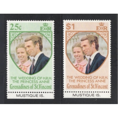 St. Vincent Grenadines 1-2 MNH