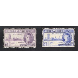 Sierra Leone 186-7 MNH