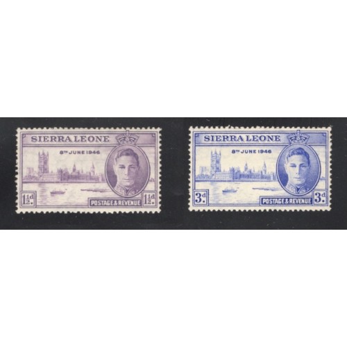 Sierra Leone 186-7 MNH