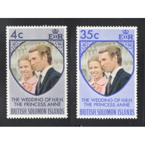 British Solomon Islands 259-60 MNH