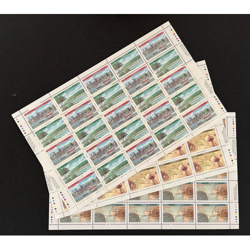 Canada 1405a-7 Sheets Complete MNH